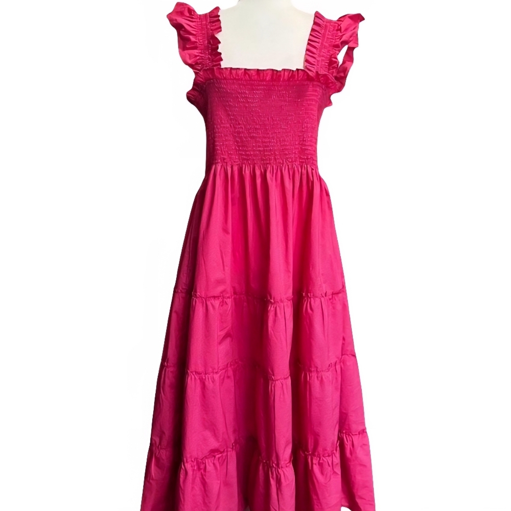 Hill House Home The Nap Midi Dress Size Medium